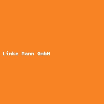 Hersteller: Linke Mann GmbH