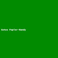 Gutes Papier-Handy