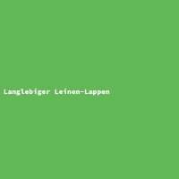 Langlebiger Leinen-Lappen