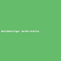 Reichhaltiger Seide-Schirm