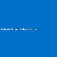 Reichhaltiger Seide-Schirm