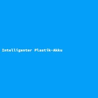 Intelligenter Plastik-Akku