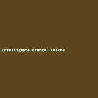 Intelligente Bronze-Flasche